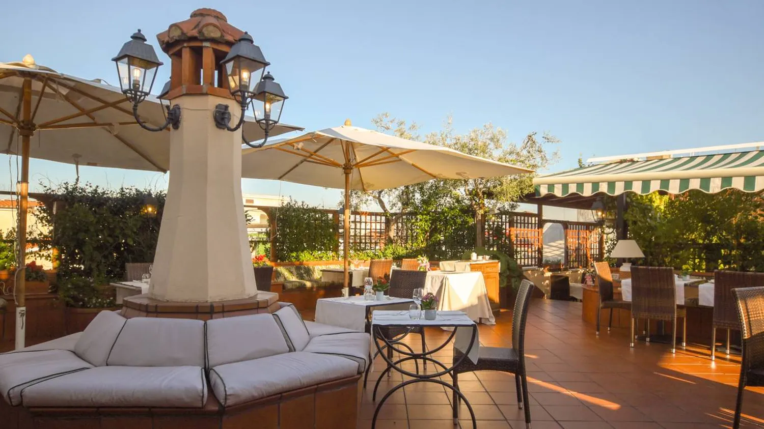 Roof Garden restaurant Roma