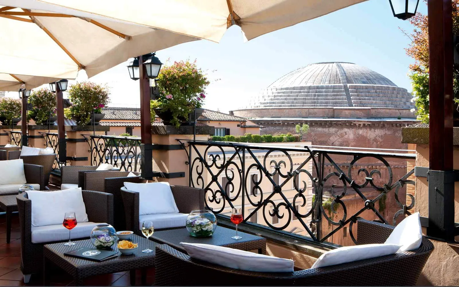 Roof Garden restaurant Roma