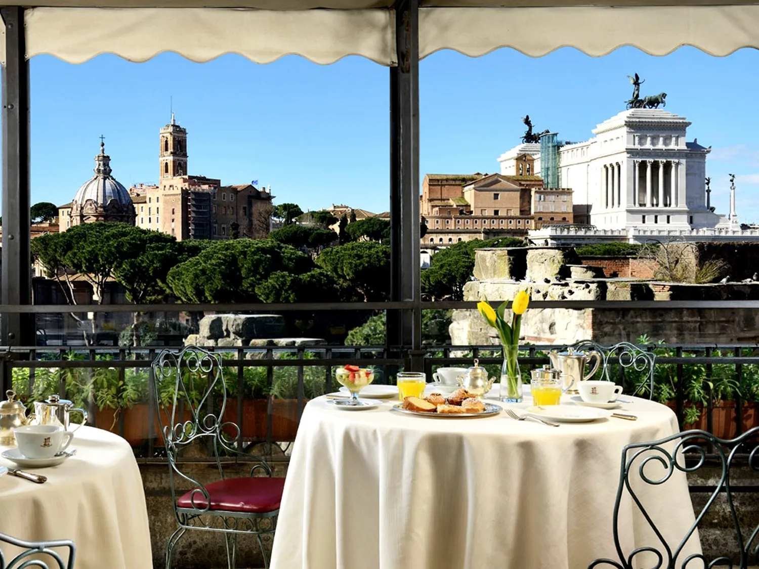 Roof Garden restaurant Roma