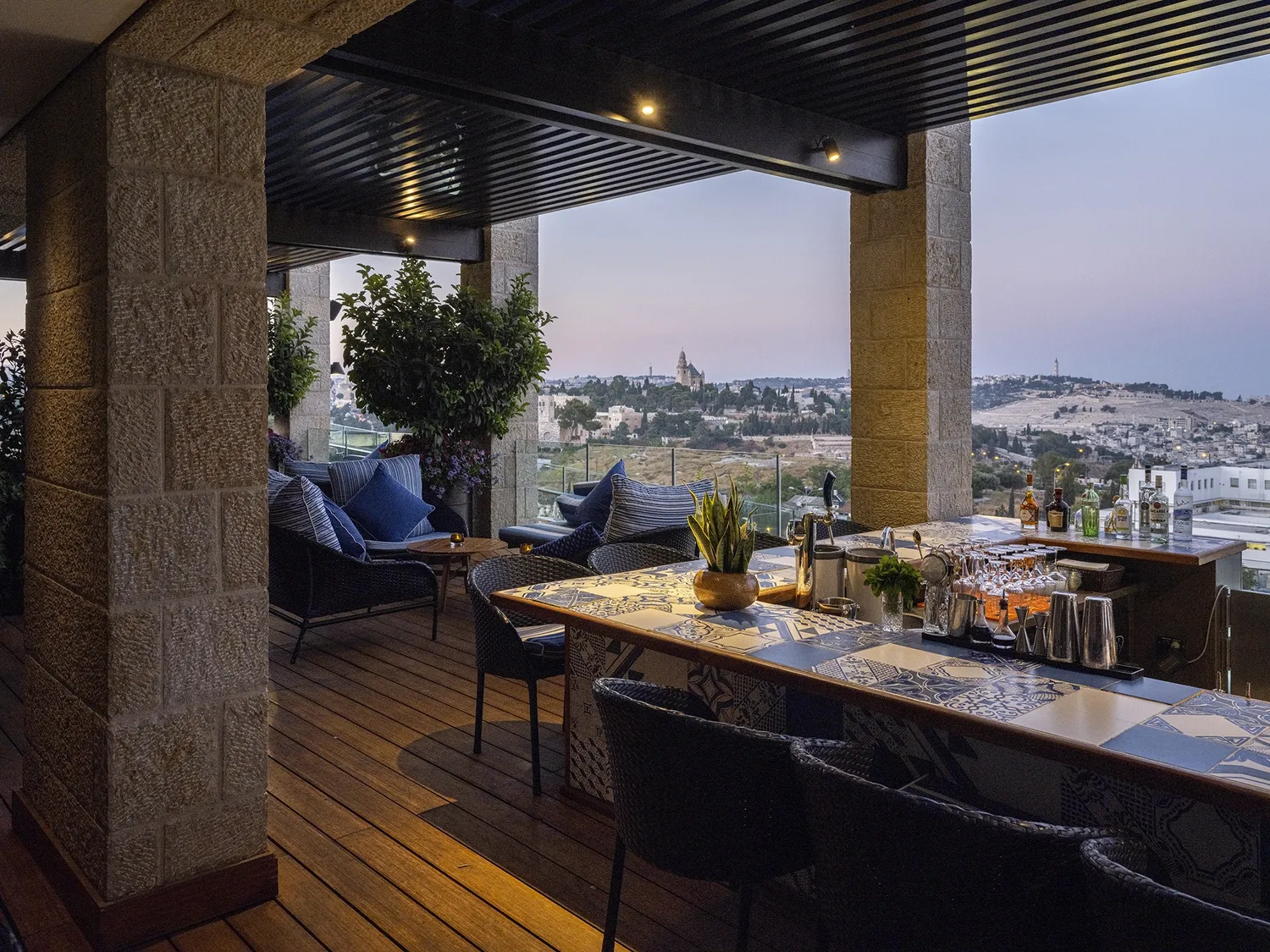 Rooftop Restaurant Jerusalem