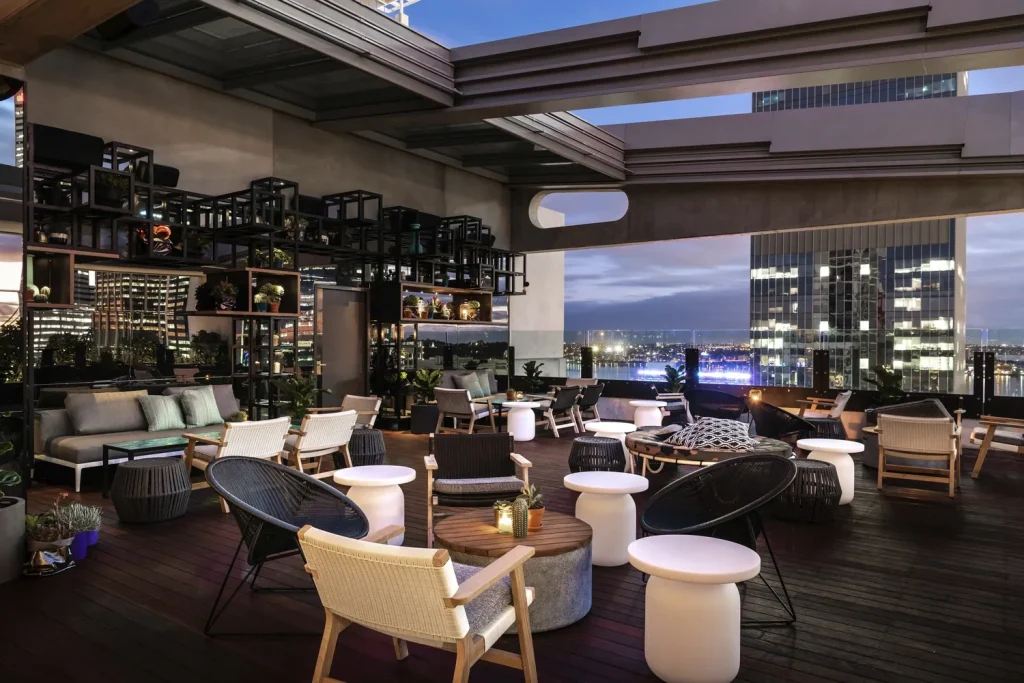 Reservation at ROOFTOP restaurant Perth KEYS