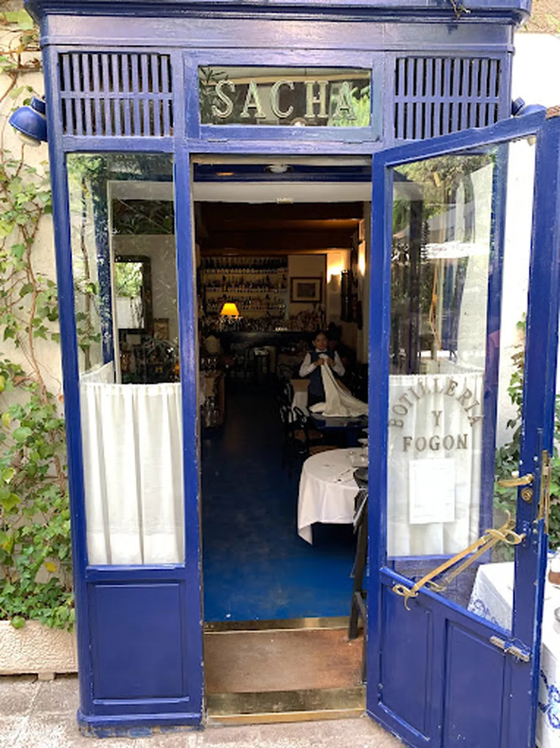 Sacha restaurant Madrid