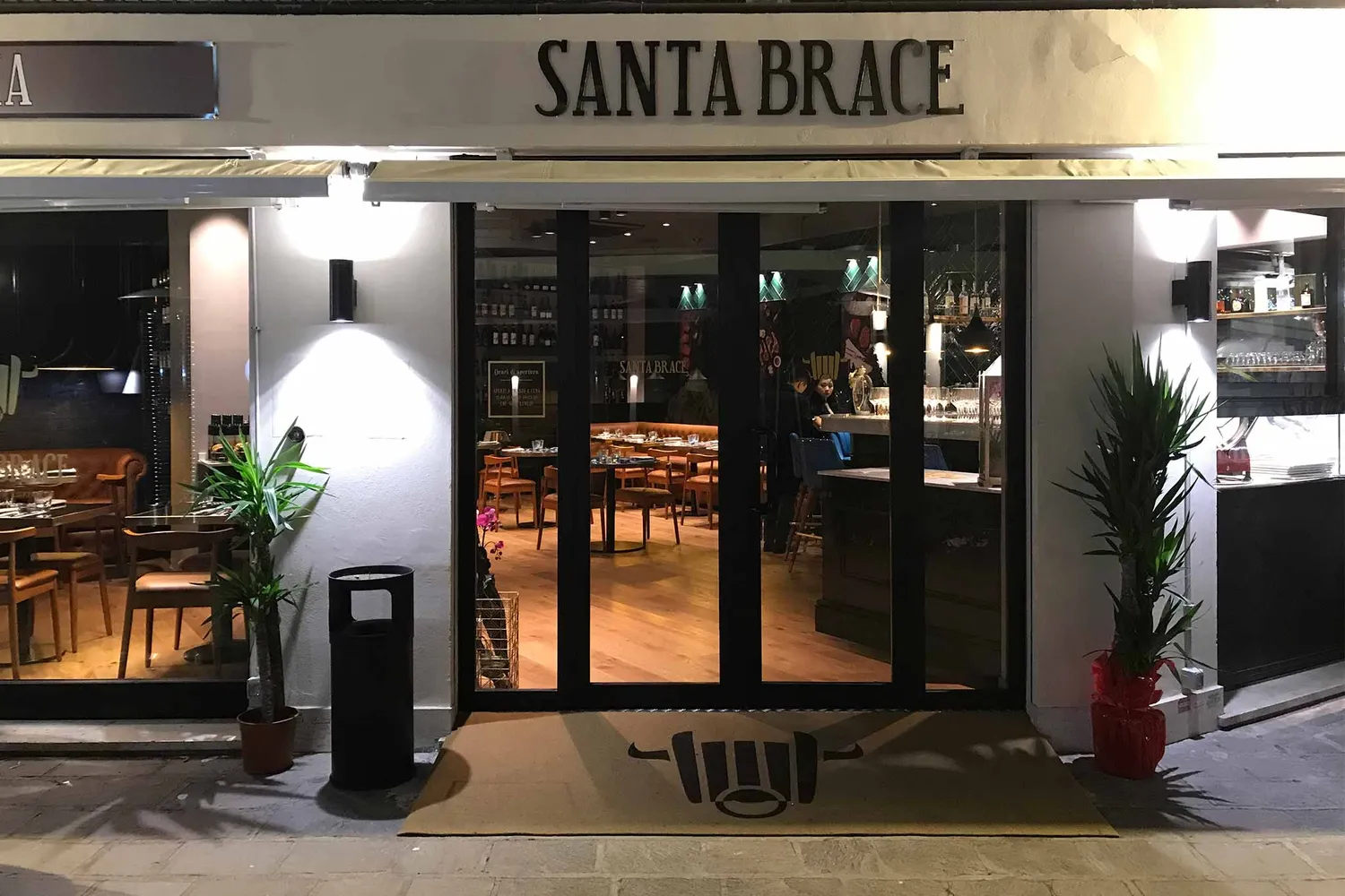 Santa Brace restaurant Roma