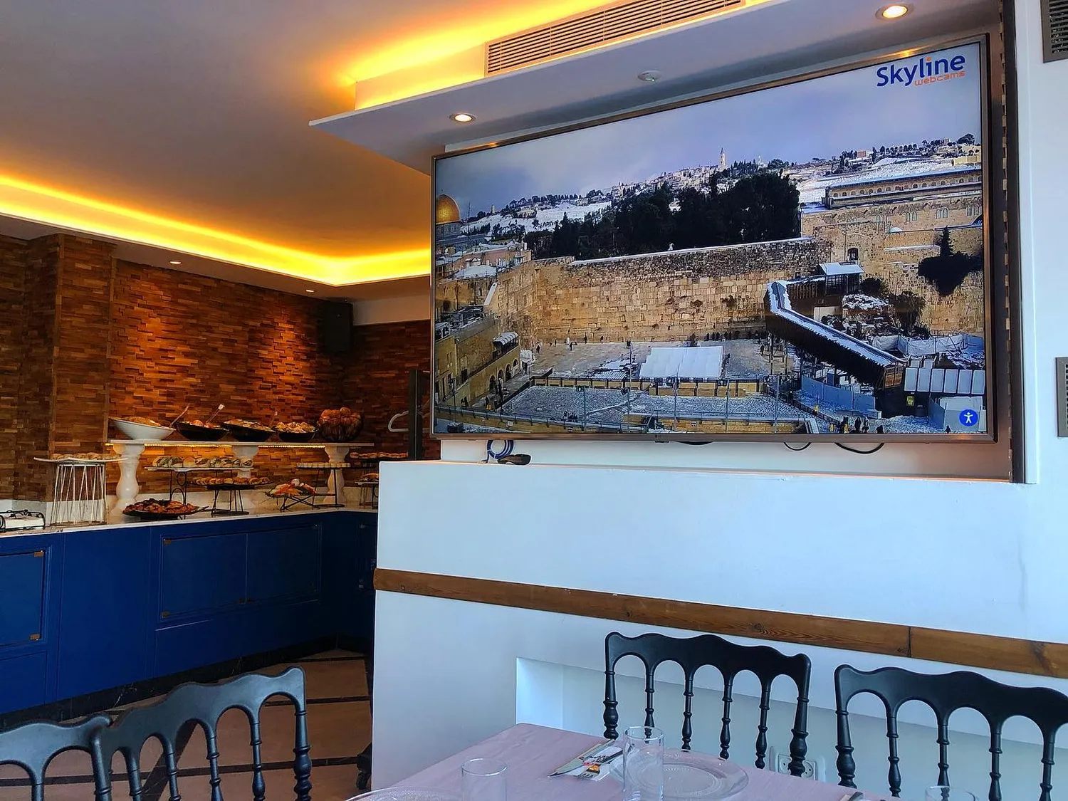 Simcha Hall restaurant Jerusalem