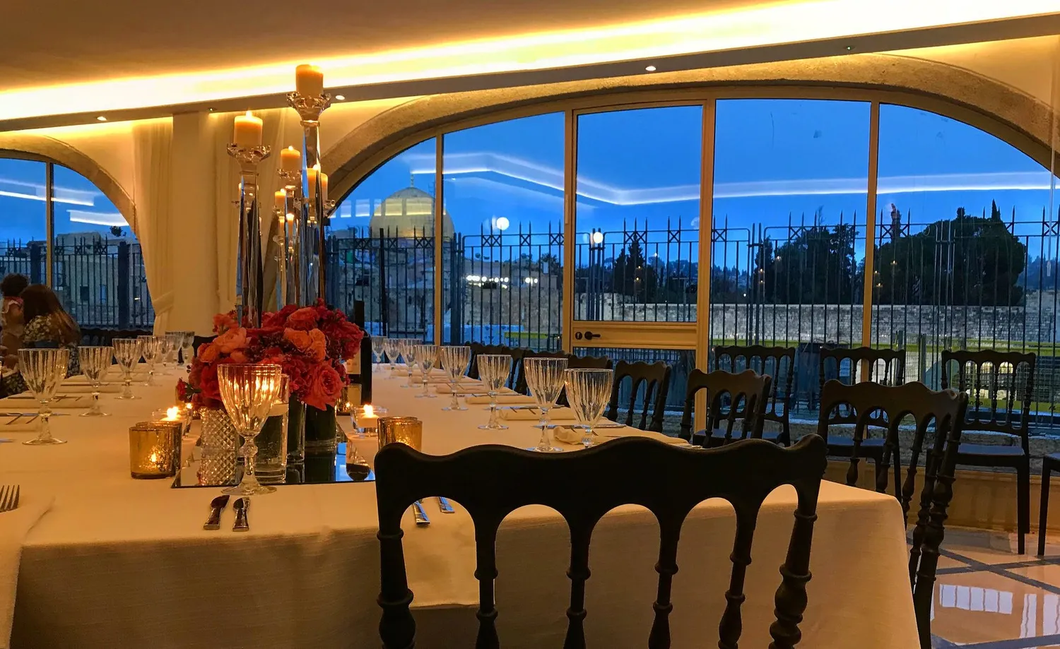 Simcha Hall restaurant Jerusalem