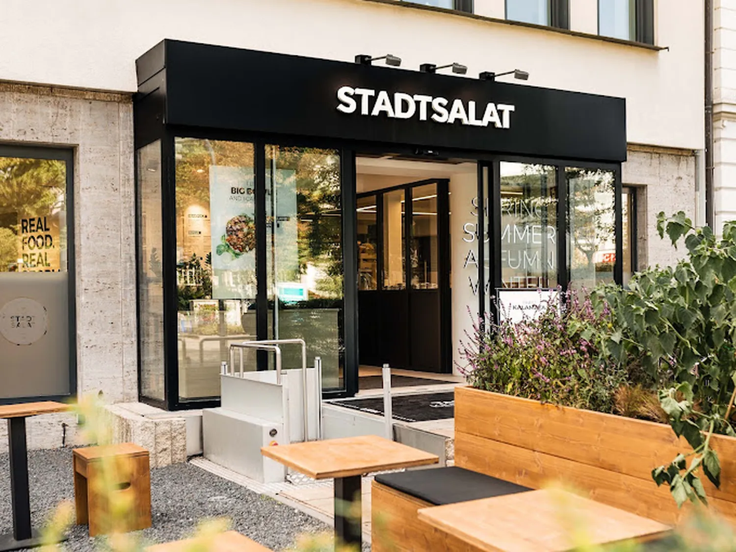 Stadtsalat restaurant Francfort