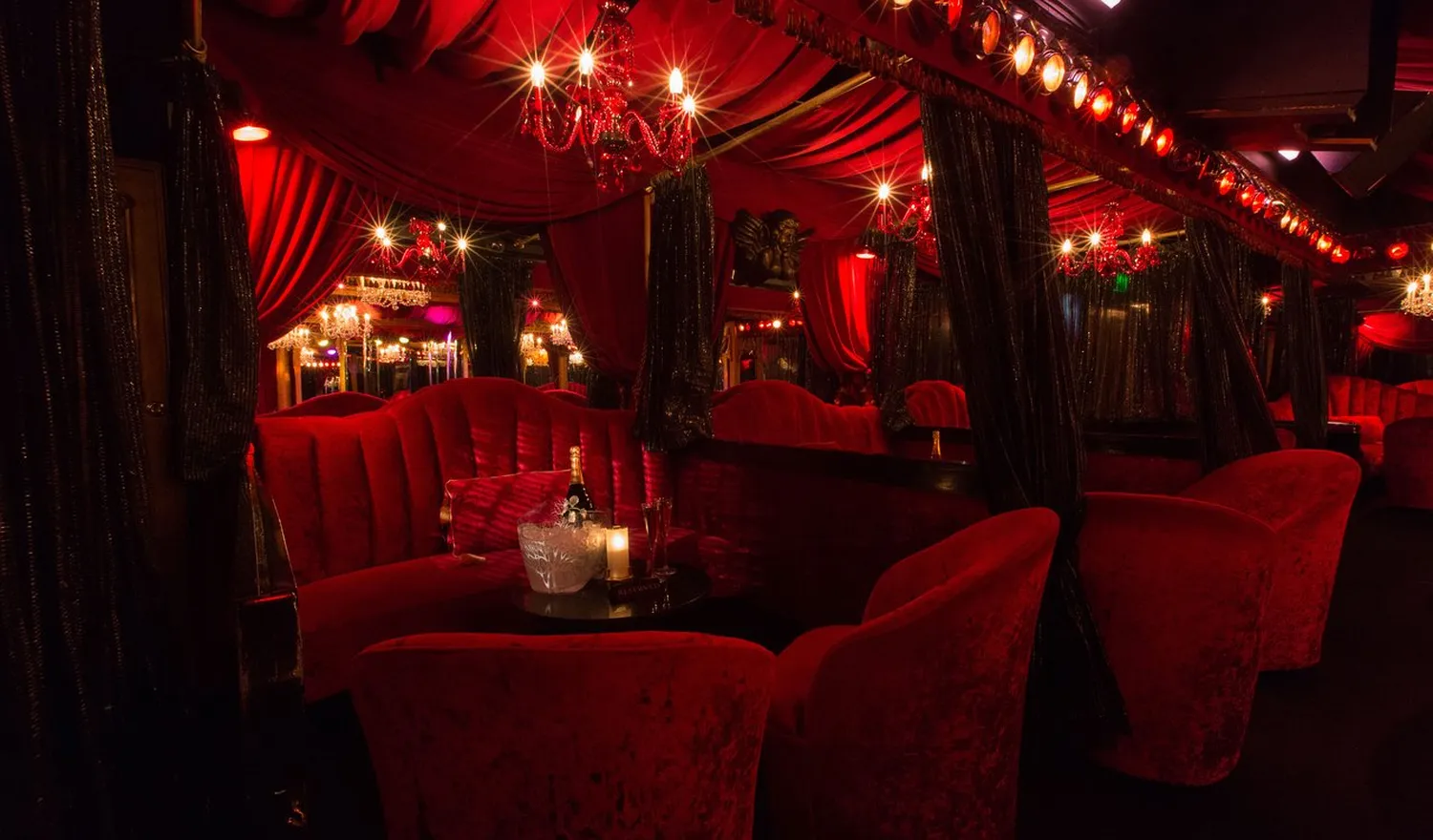 Stringfellows restaurant nightclub London