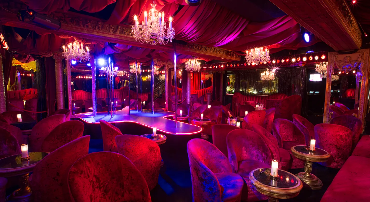 Stringfellows restaurant nightclub London