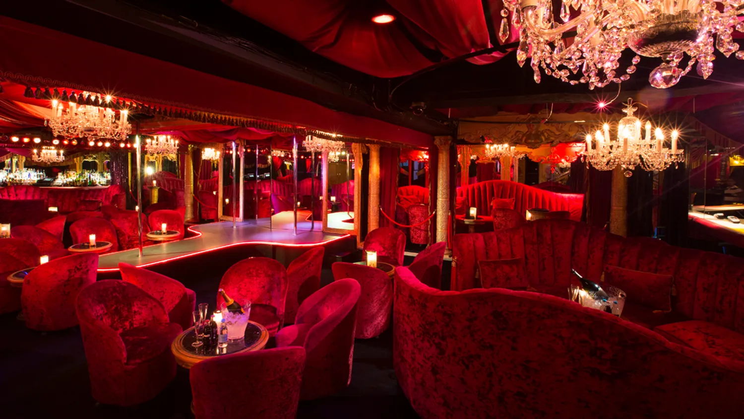 Stringfellows restaurant nightclub London