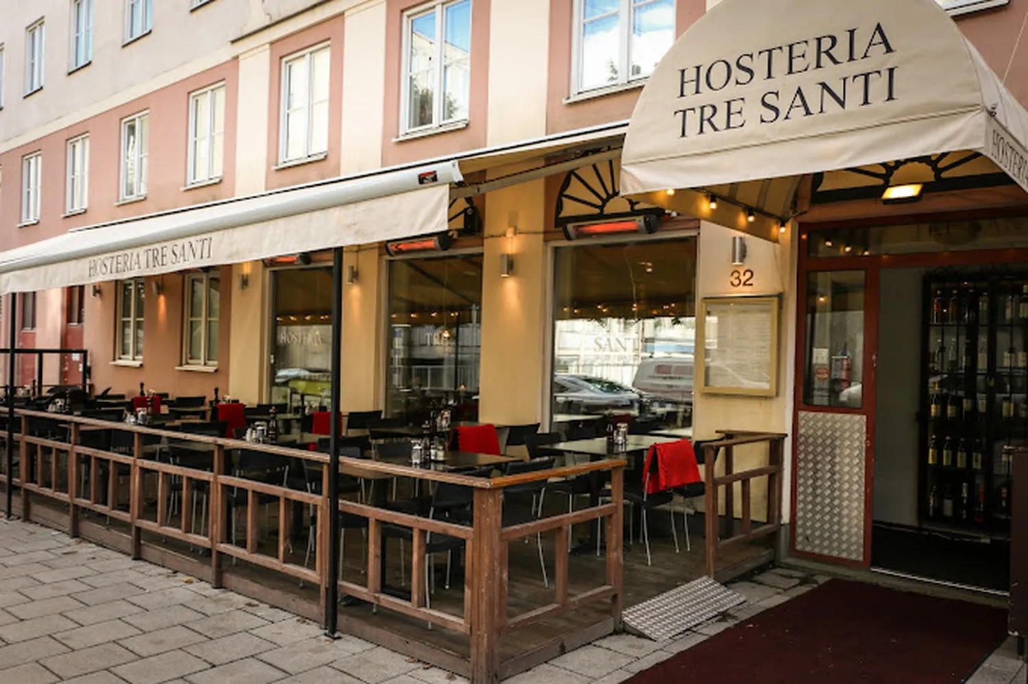 TRE SANTI restaurant Stockholm