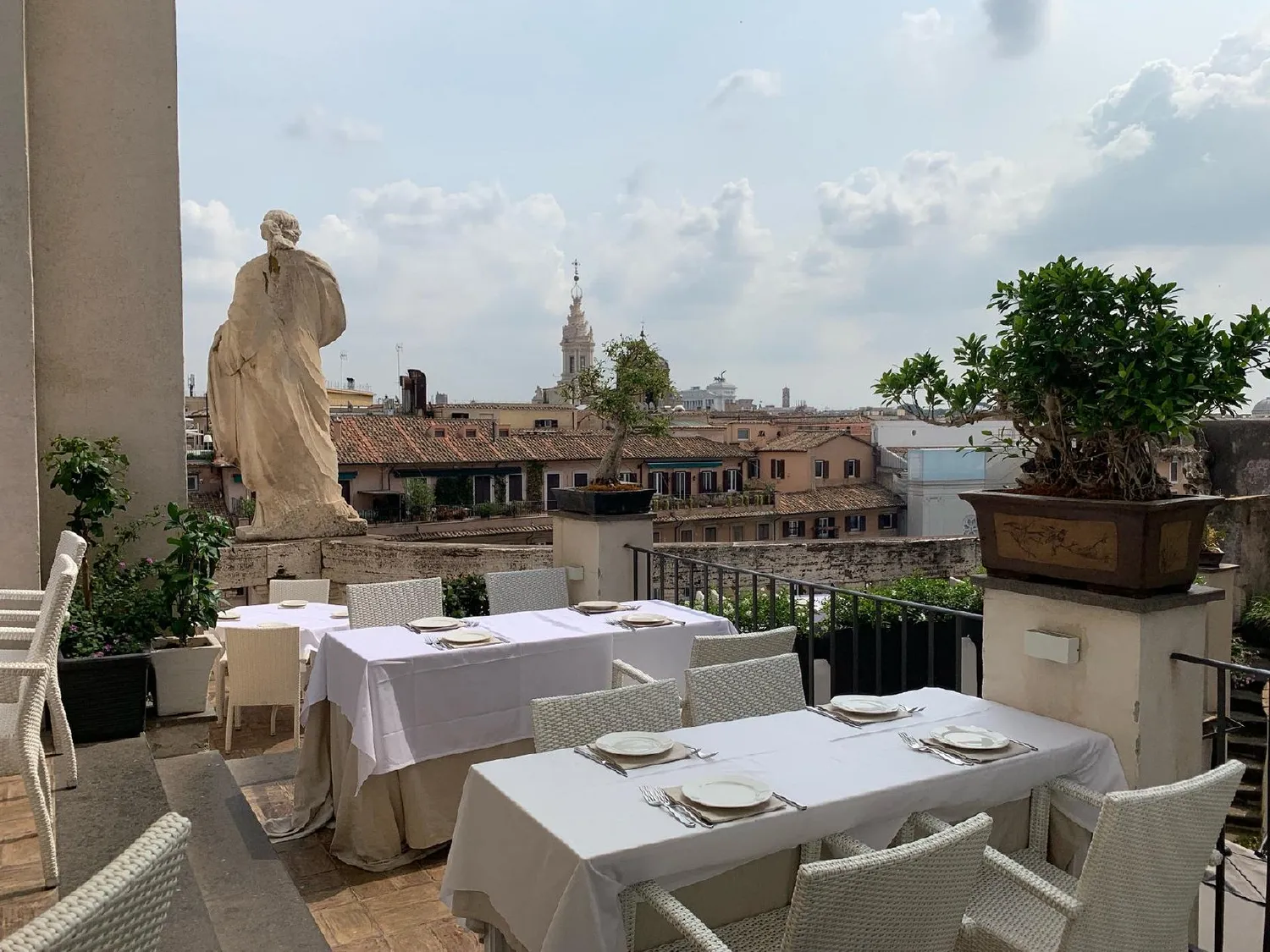 Terrazza Borromini Restaurant Roma