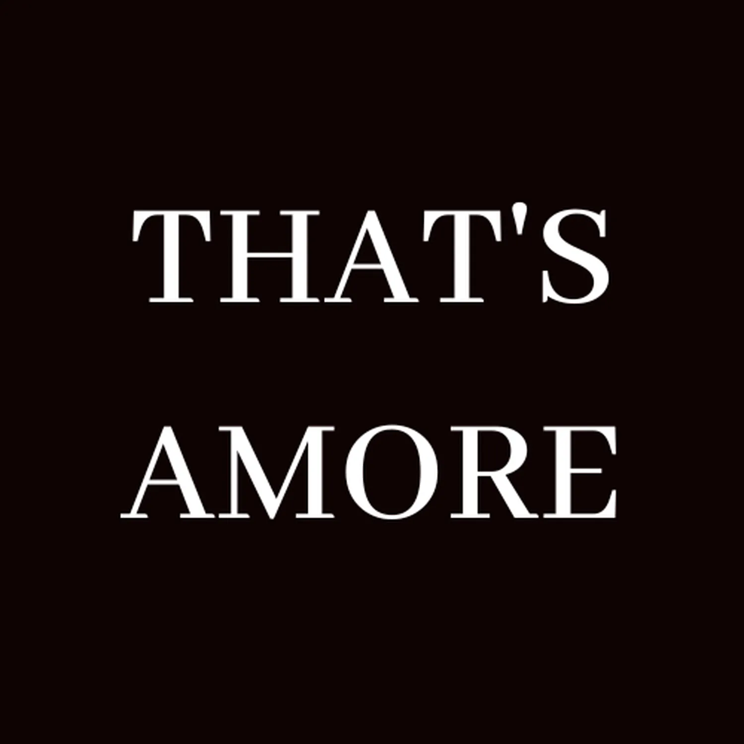 Reservation at THAT'S AMORE restaurant Gold Coast KEYS