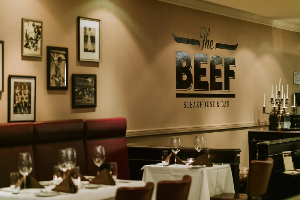 Reservation at THE BEEF restaurant Bern KEYS