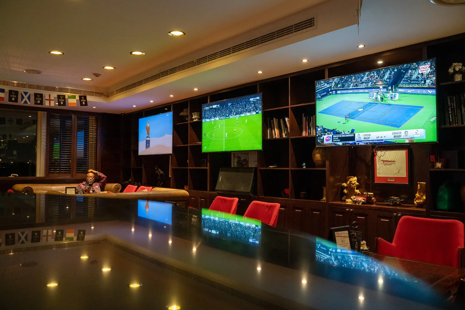 The Championship Lounge Restaurant Abu Dhabi