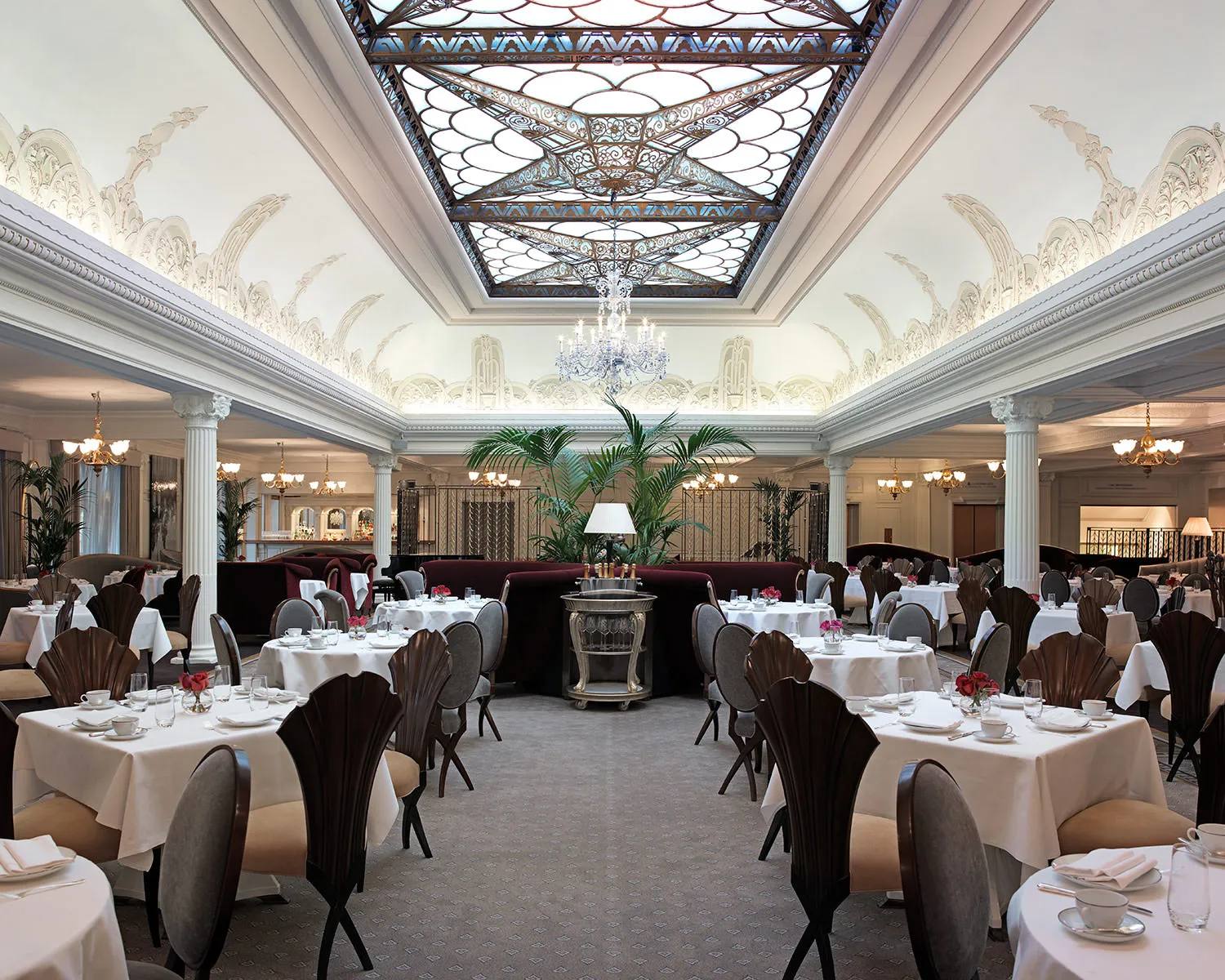 The Harrods Tea Room restaurant London