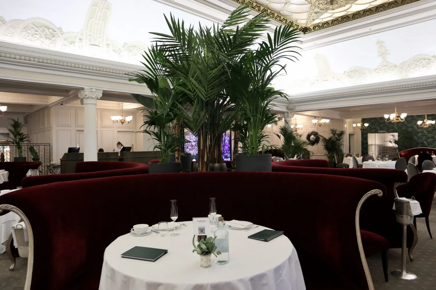 The Harrods Tea Room restaurant London