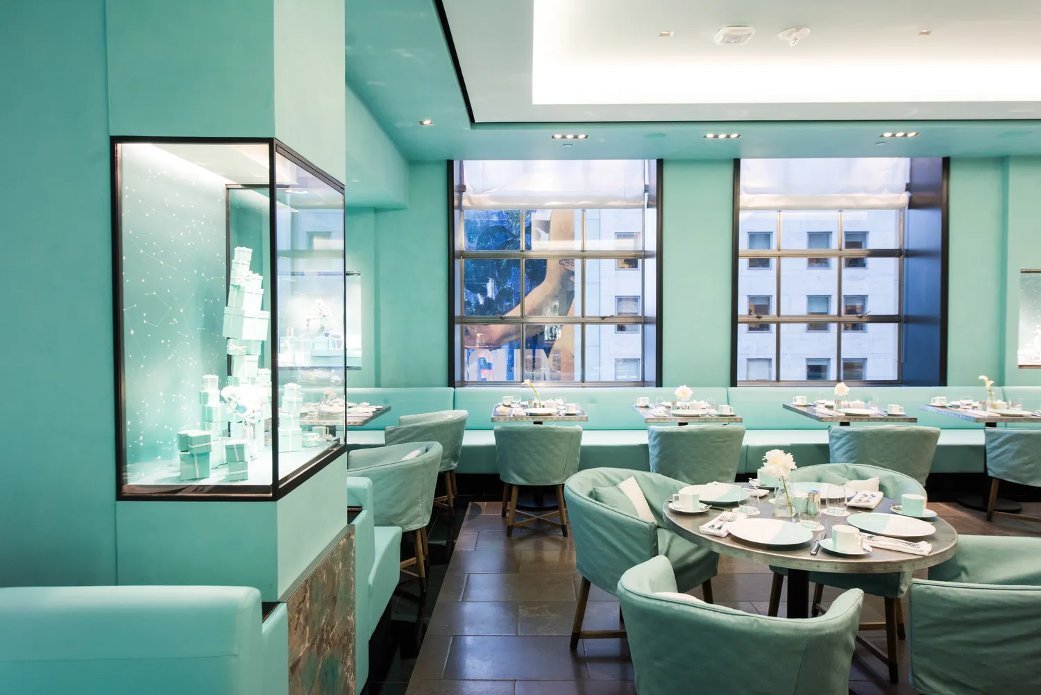 The Tiffany Blue Box coffee London