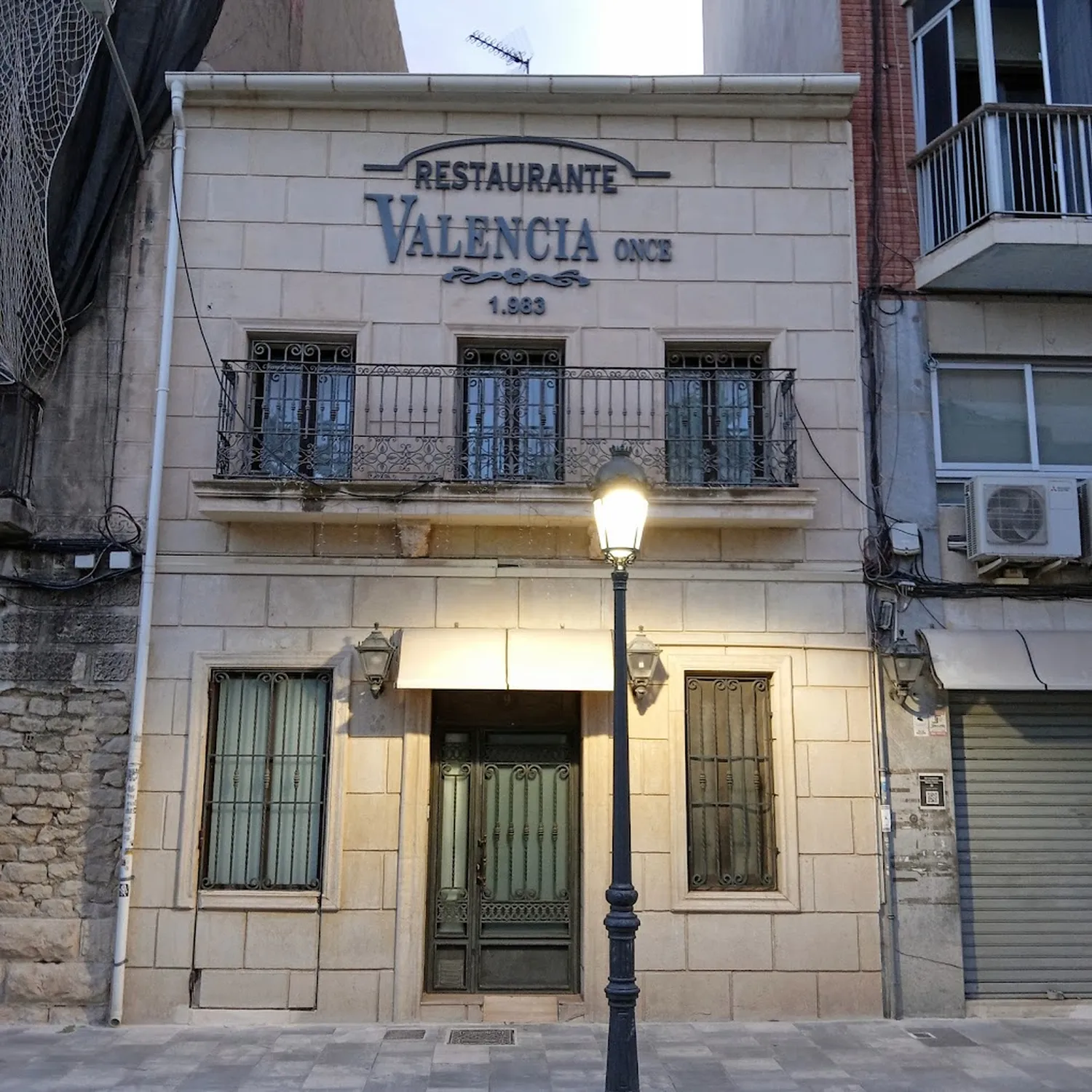 Valencia Once restaurant Alicante