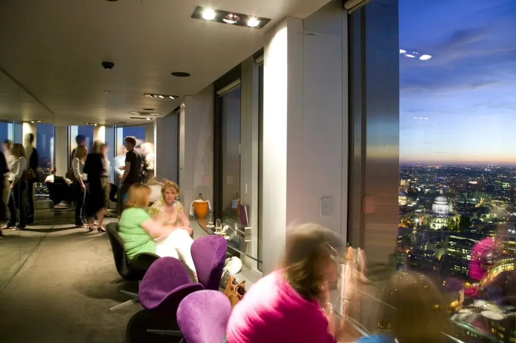 Vertigo 42 restaurant London
