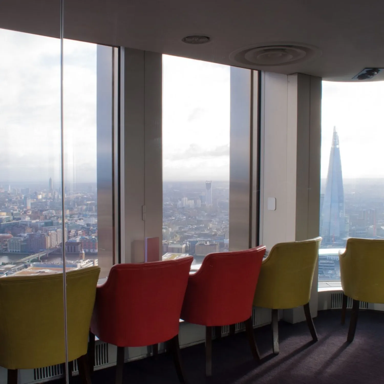 Vertigo 42 restaurant London
