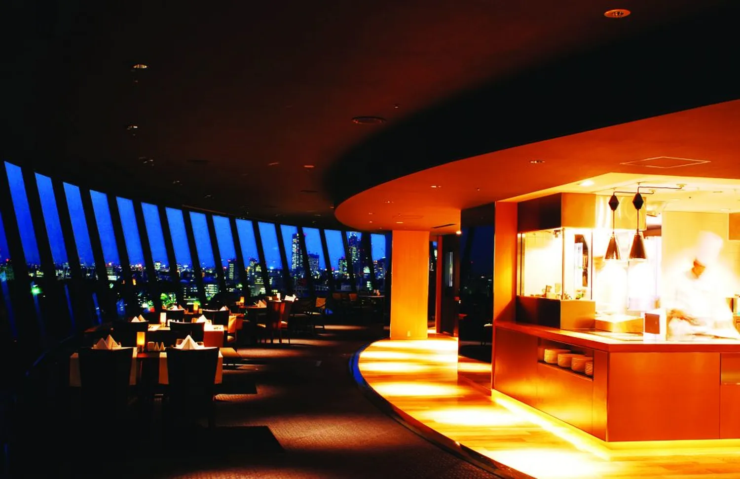 View & Dining the Sky Restaurant Tokyo