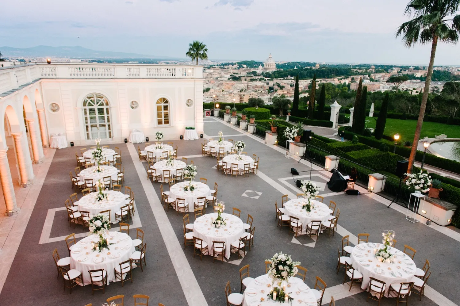 Villa Miani restaurant Roma