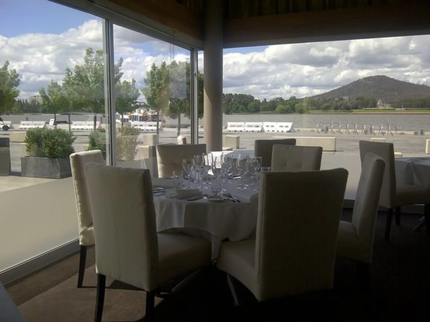 Water's restaurant Canberra