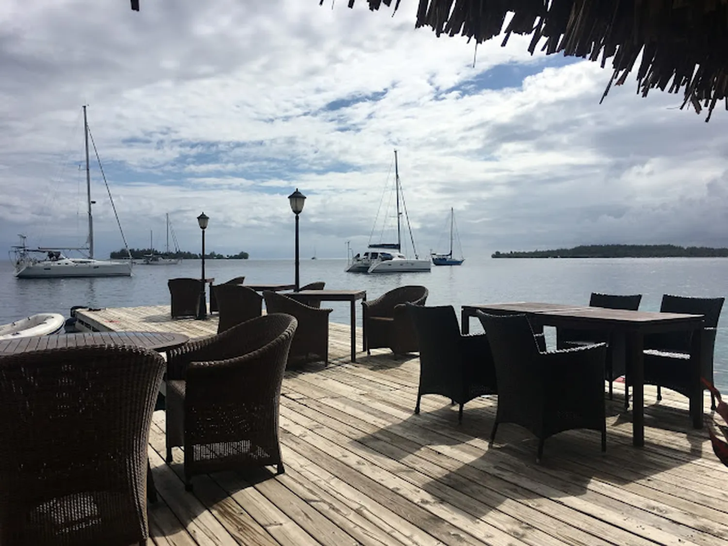 Yacht restaurant Bora Bora