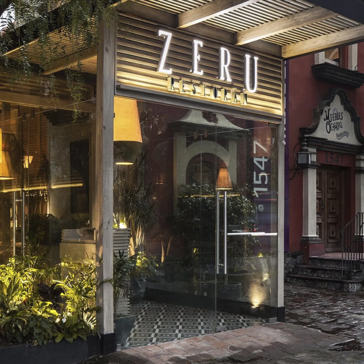 Zeru restaurant Mexico City