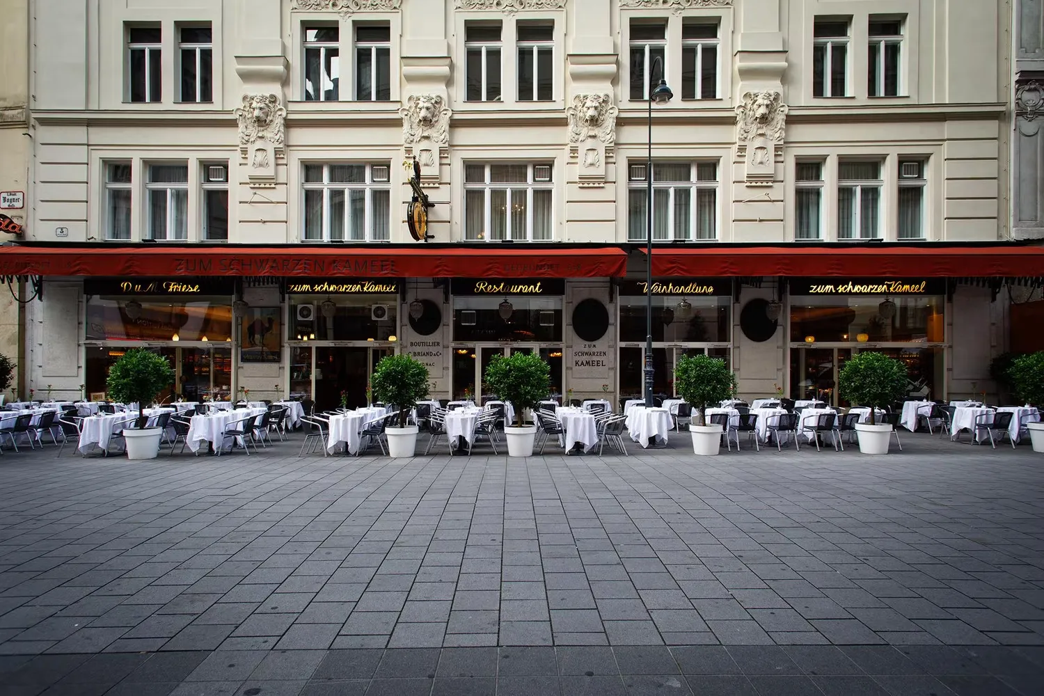 Zum Schwarzen Kameel restaurant Vienna