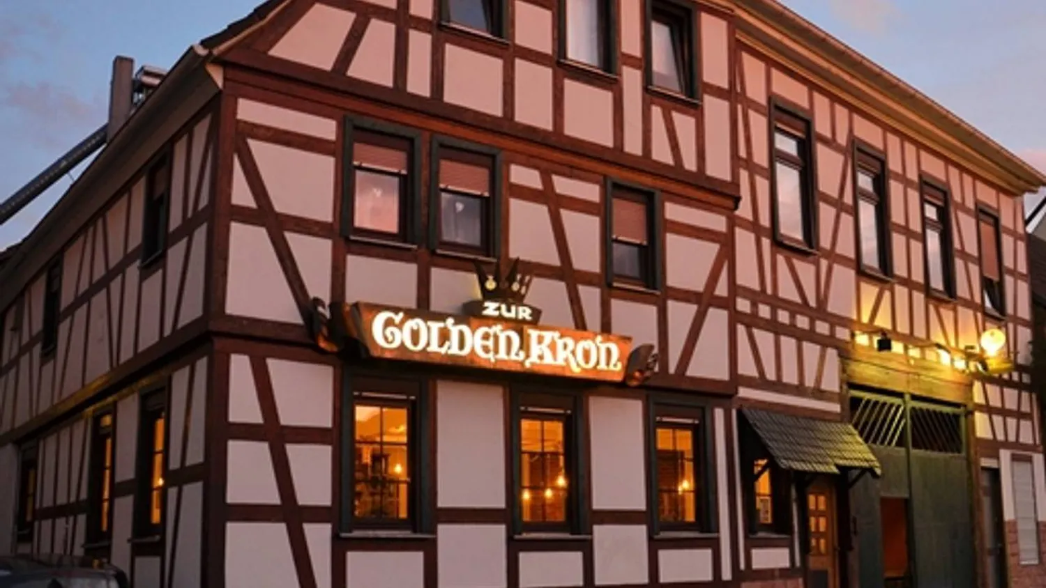Zur Golden Kron restaurant Francfort