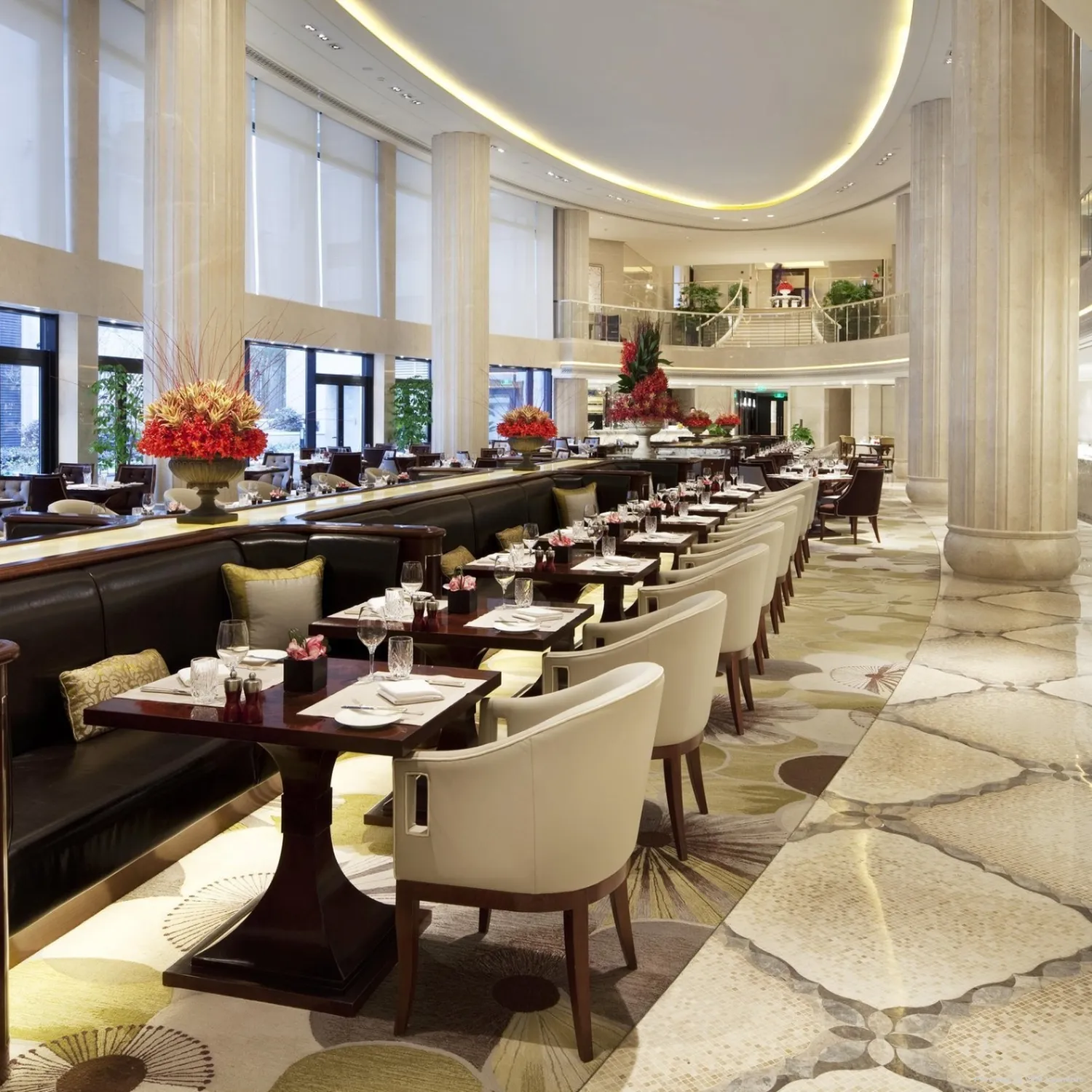 the Waldorf Astoria restaurant Shangai