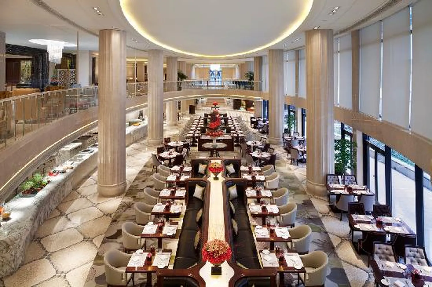 the Waldorf Astoria restaurant Shangai