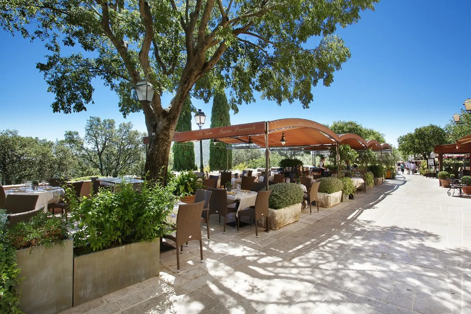 Bello Visto restaurant Grimaud