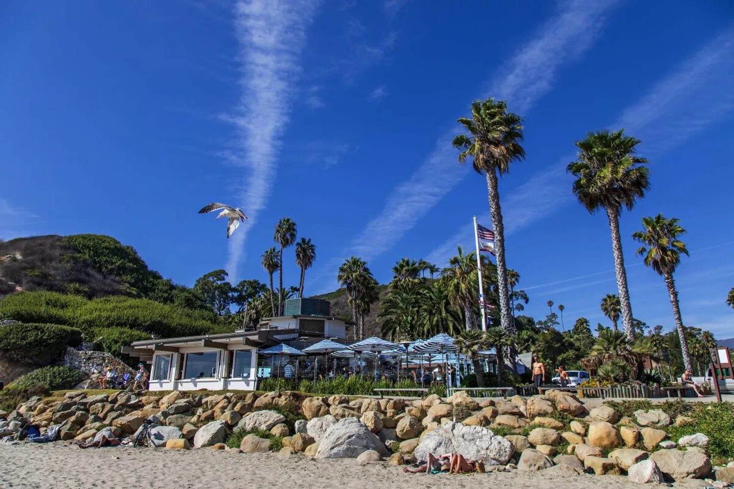 Boathouse at Hendry&#039;s Beach Santa Barbara