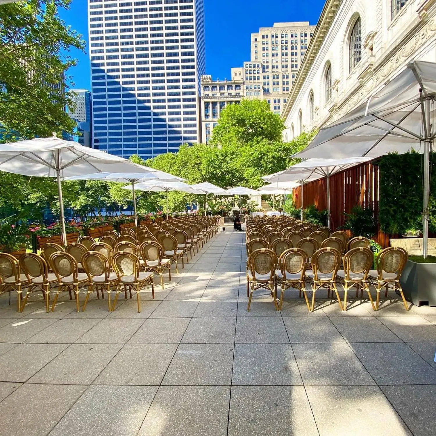 Bryant Park restaurant NYC