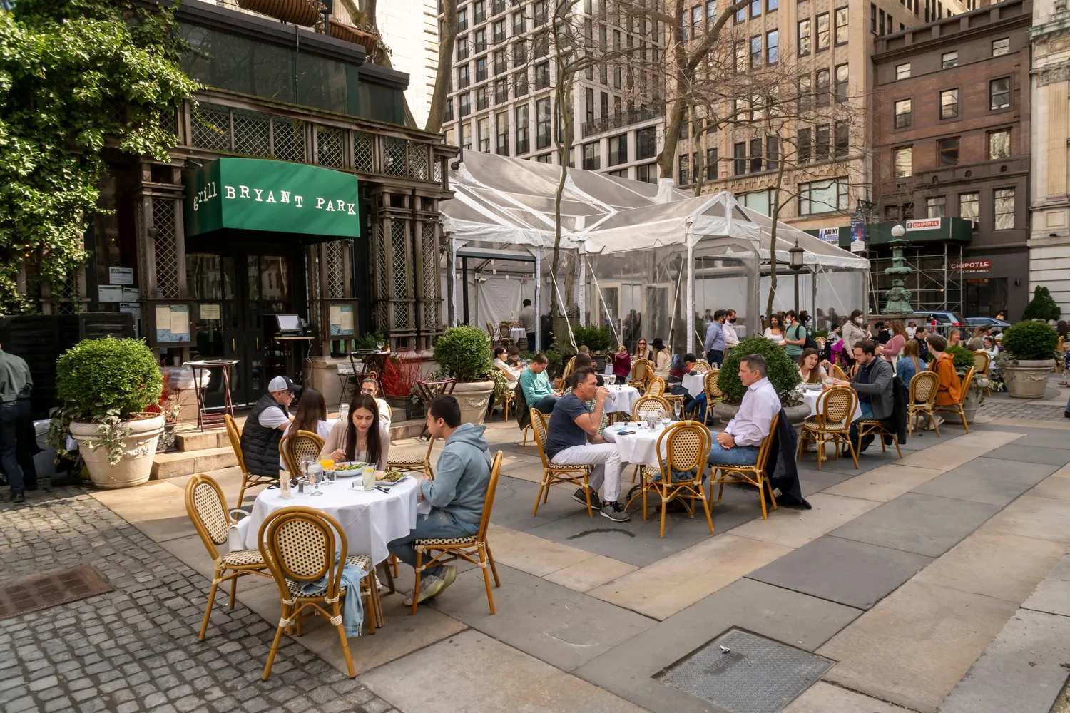 Bryant Park restaurant NYC