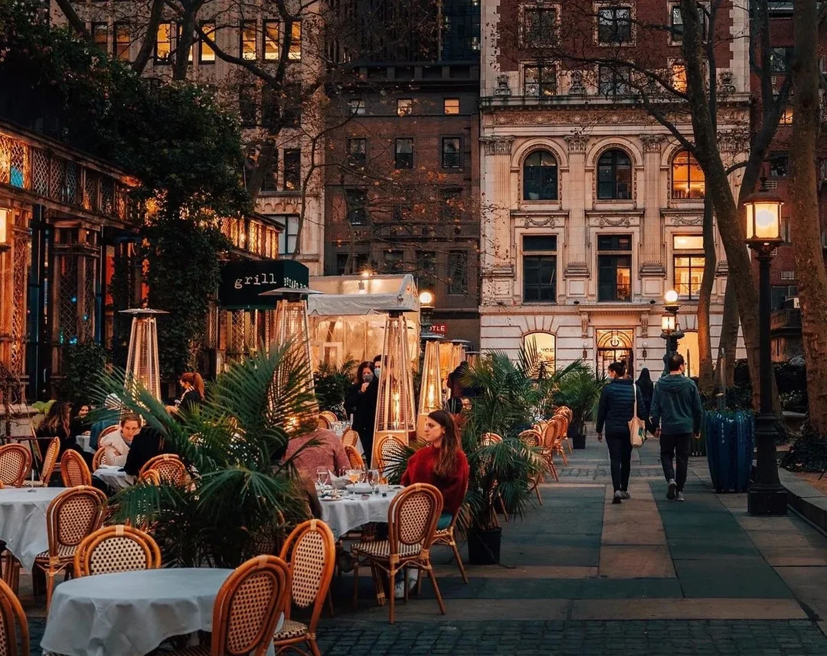 Bryant Park restaurant NYC