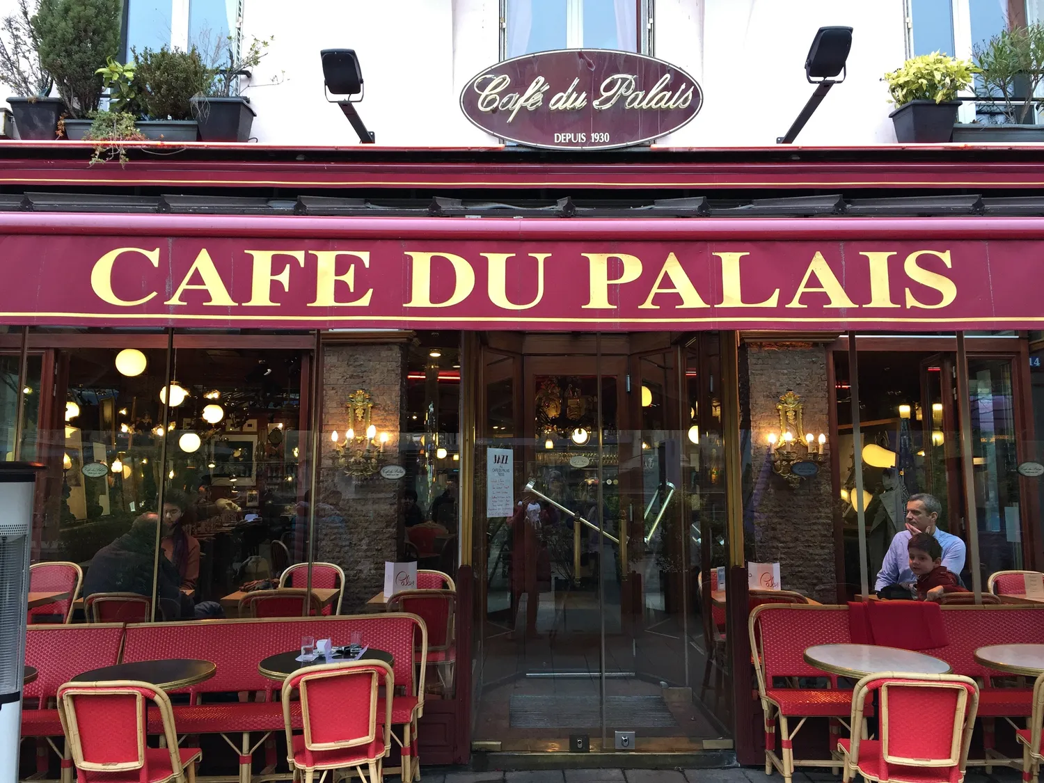 Café du Palais restaurant Reims