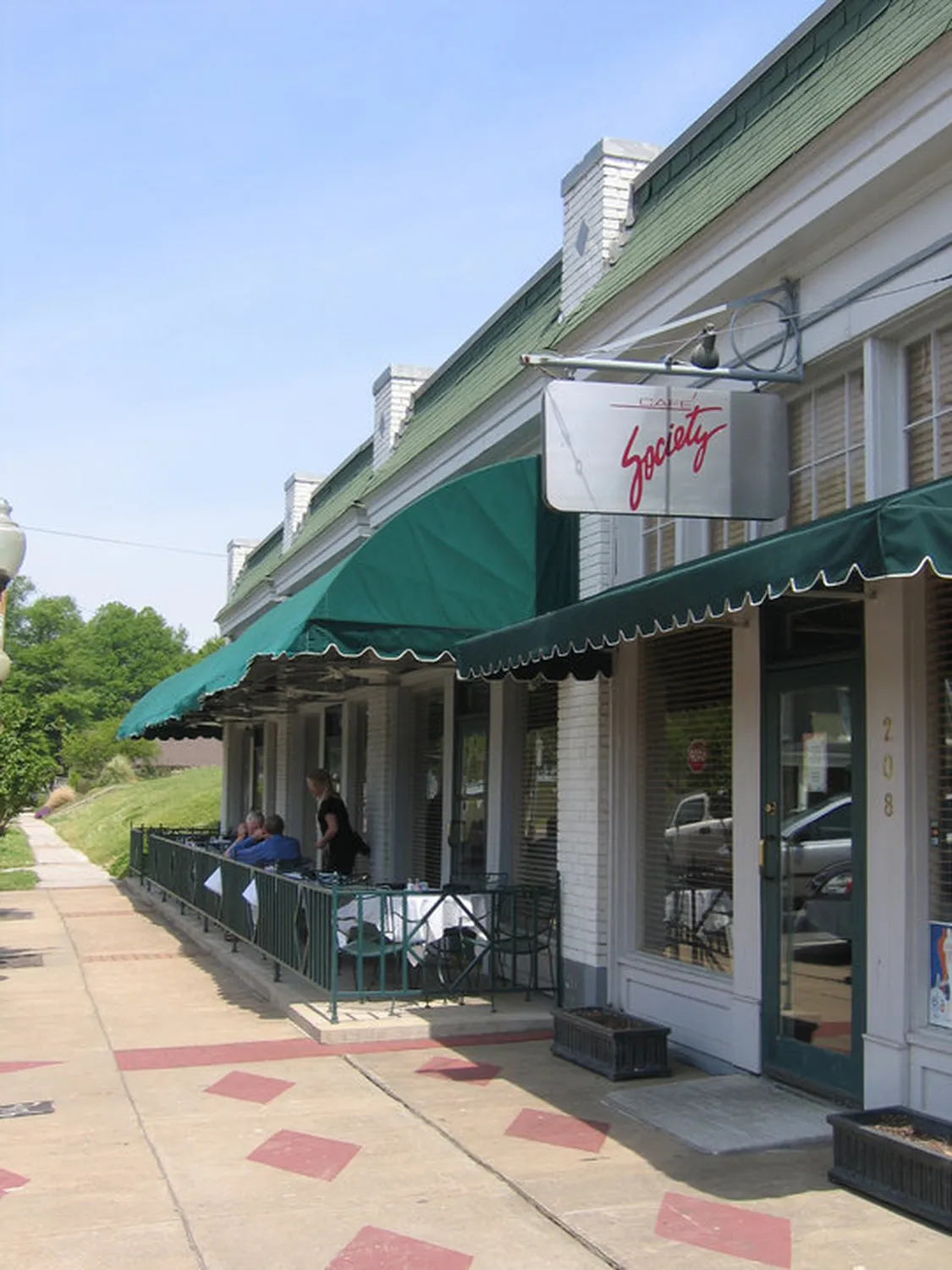 Cafe society restaurant Memphis