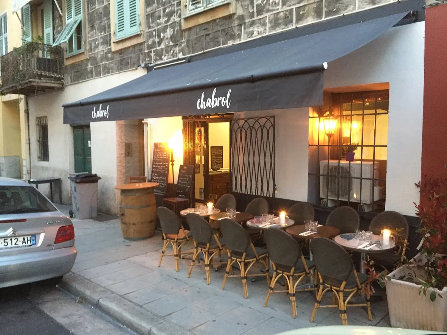 Chabrol restaurant Nice