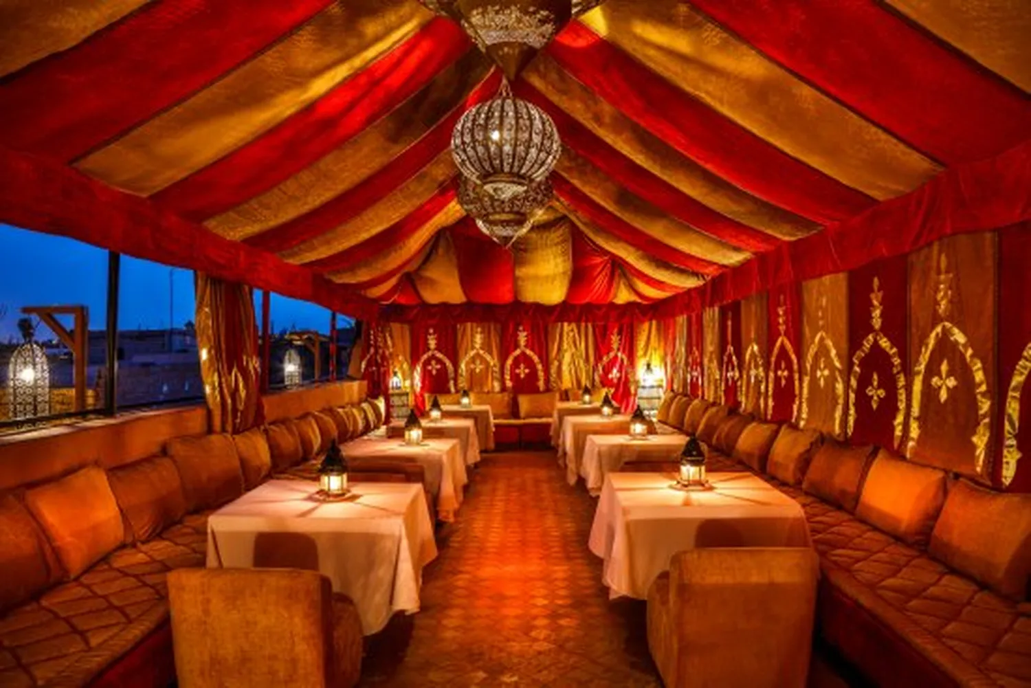 Dar Zellij restaurant Marrakesh