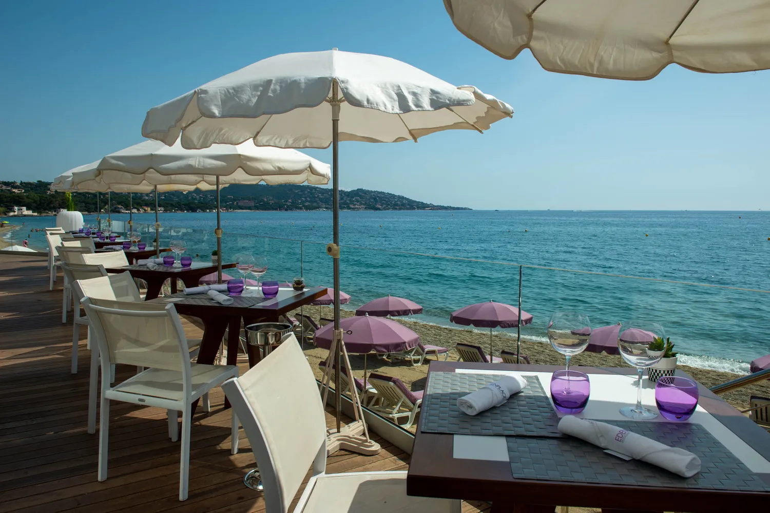 Eden Plage Restaurant Ste Maxime