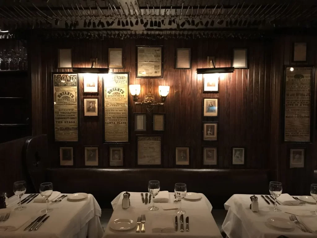 Reservation at KEENS Restaurant NYC KEYS
