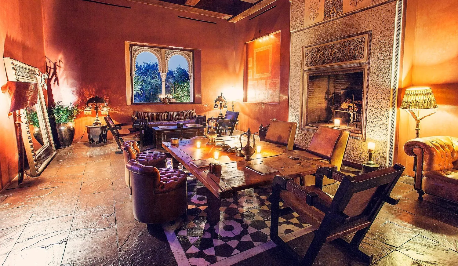 Ksar Char-Bagh Restaurant Marrakesh