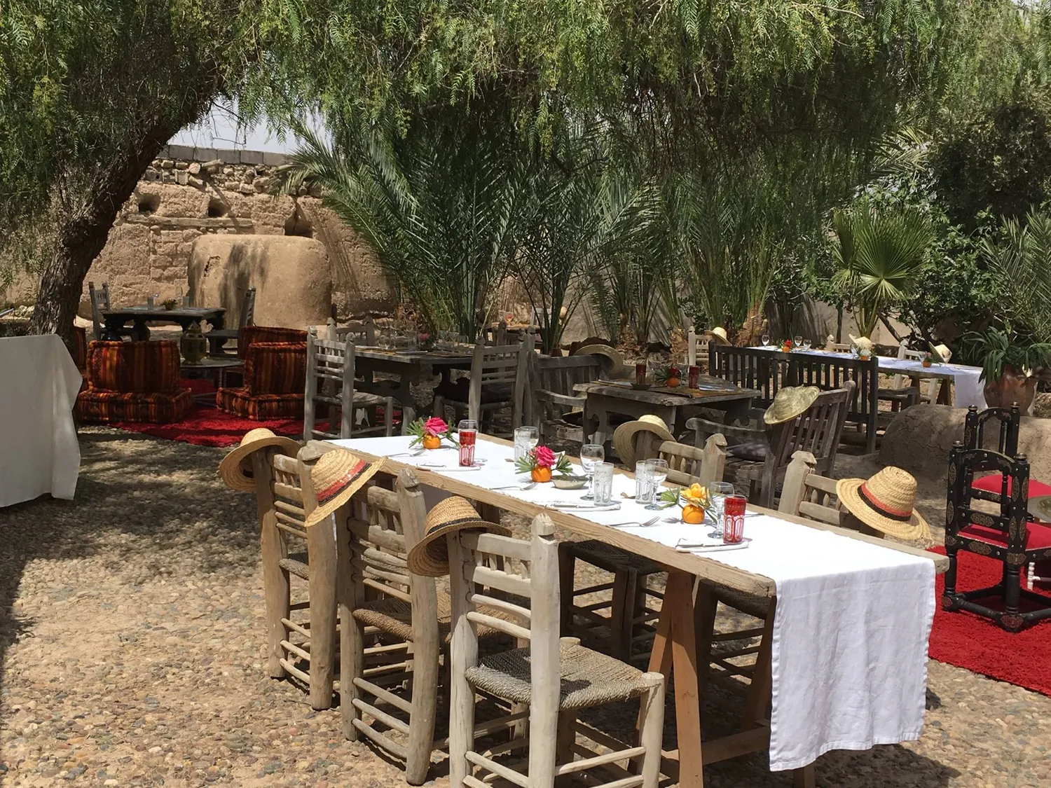 Ksar Char-Bagh Restaurant Marrakesh