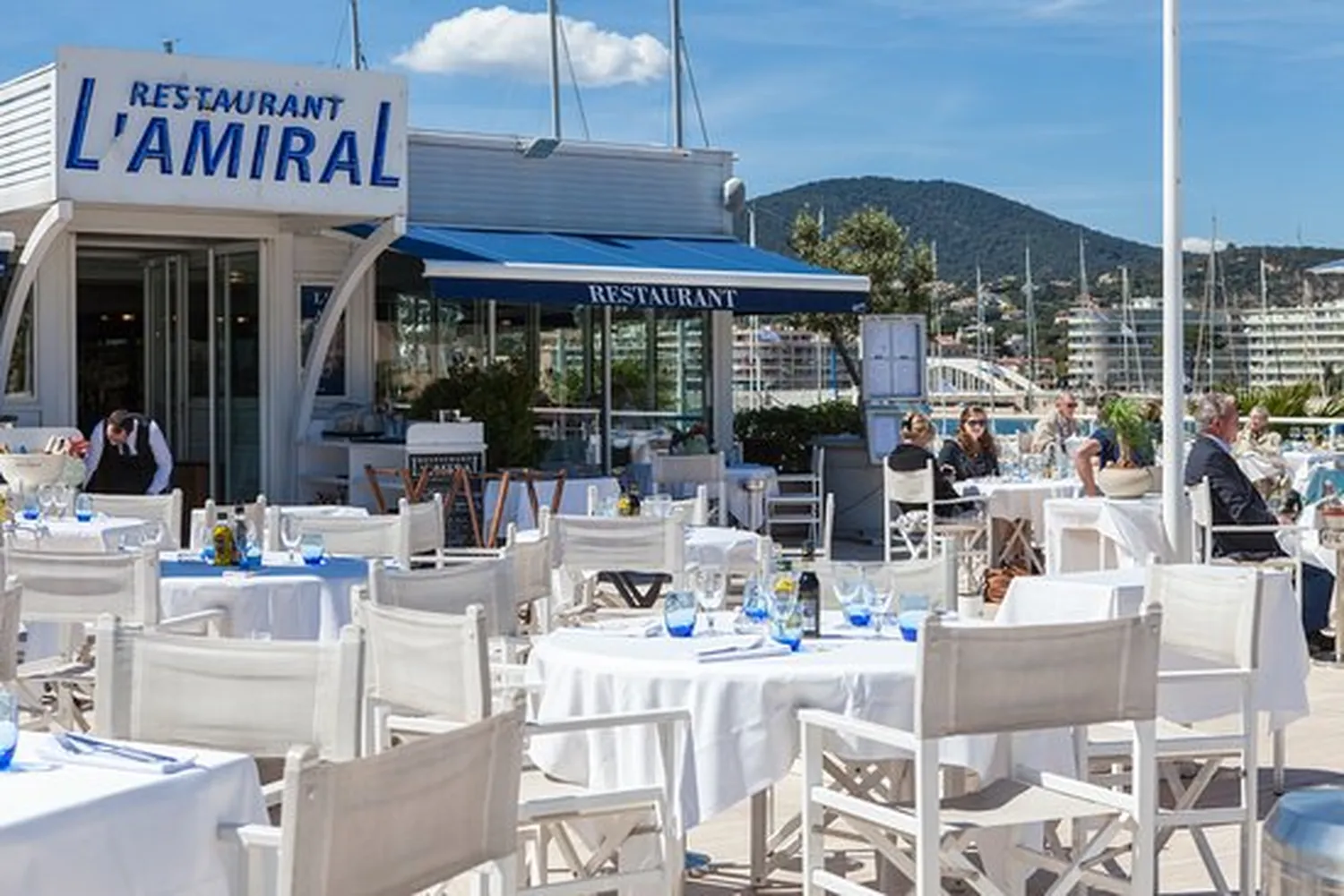 L&#039;Amiral restaurant Grimaud