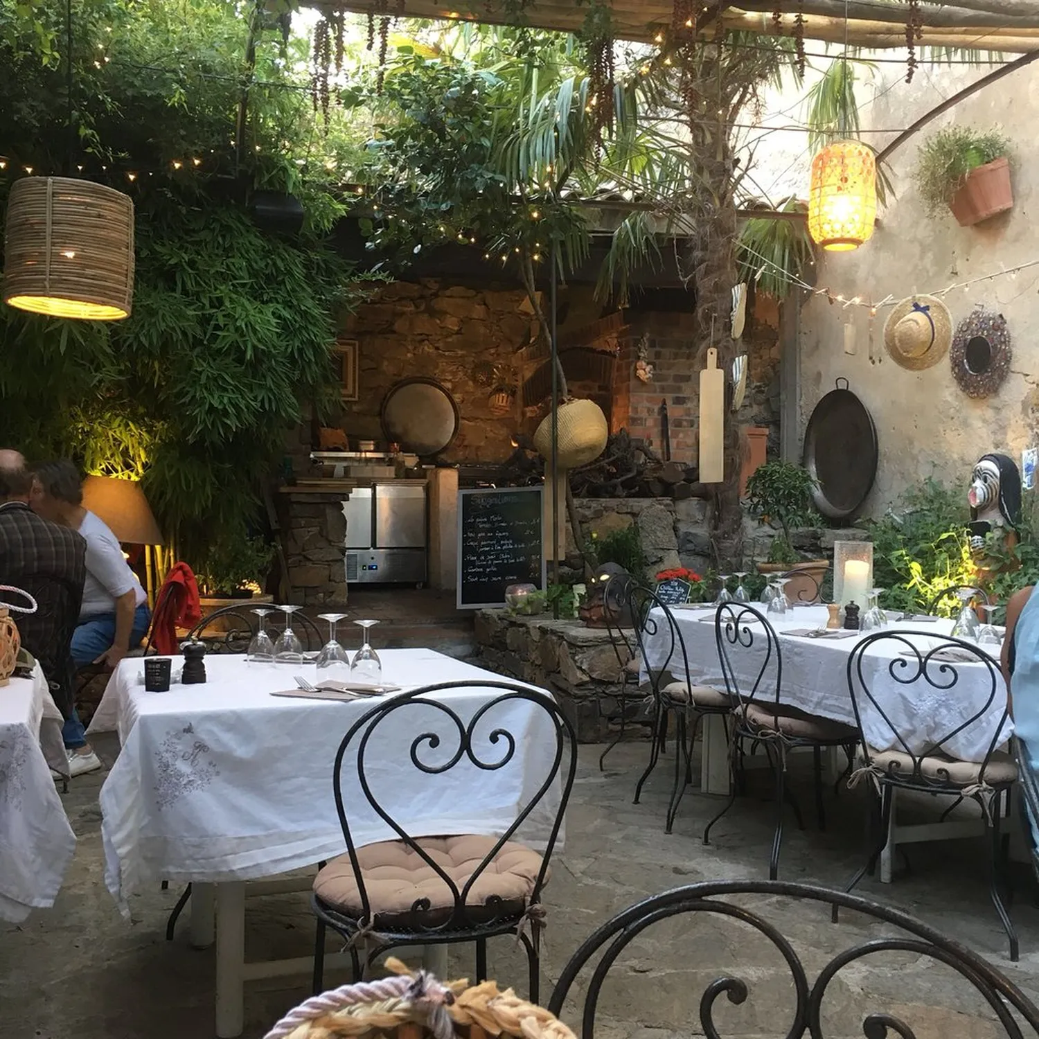 La Faucado restaurant Grimaud