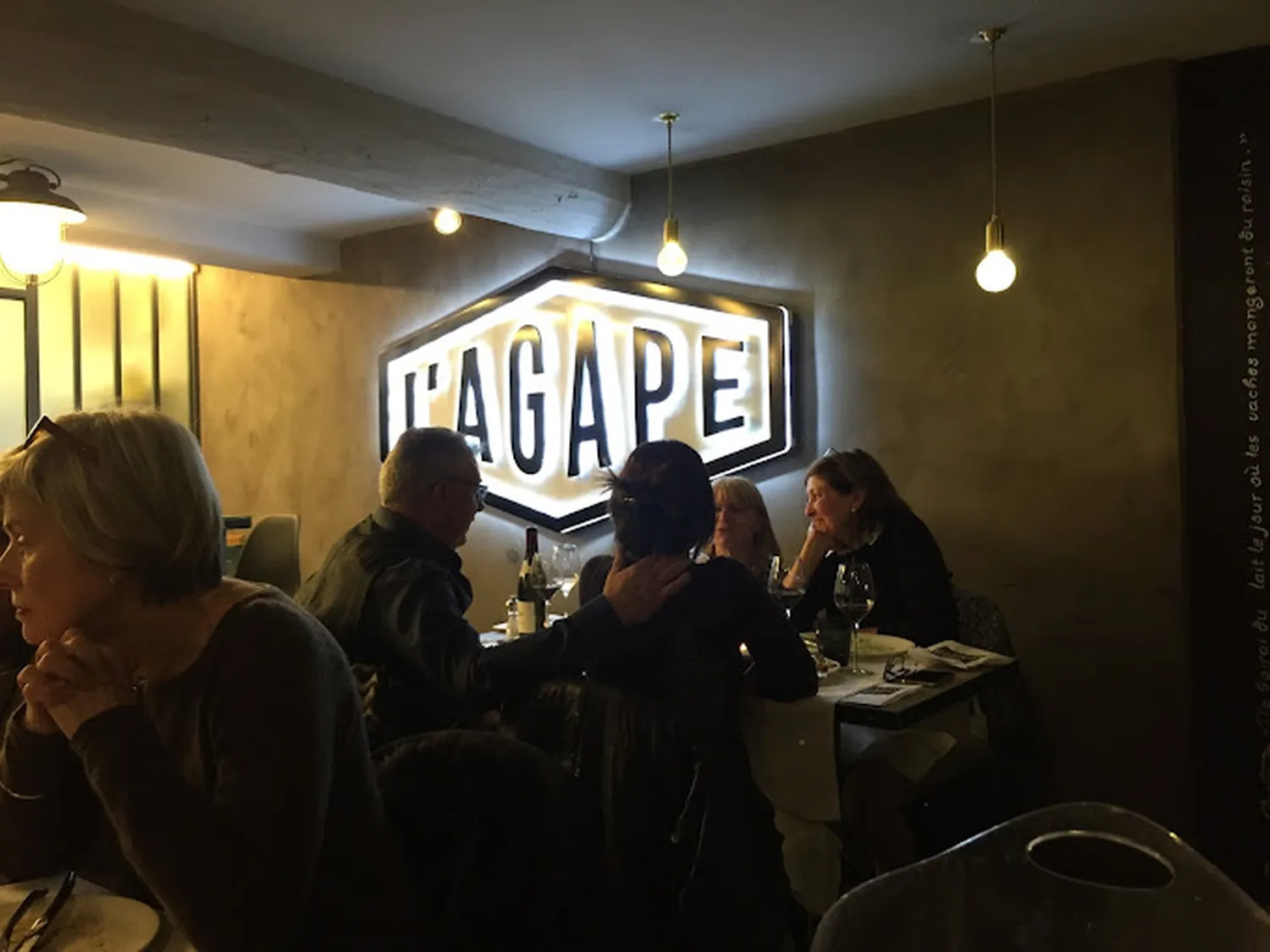 L&#039;agape Restaurant Avignon