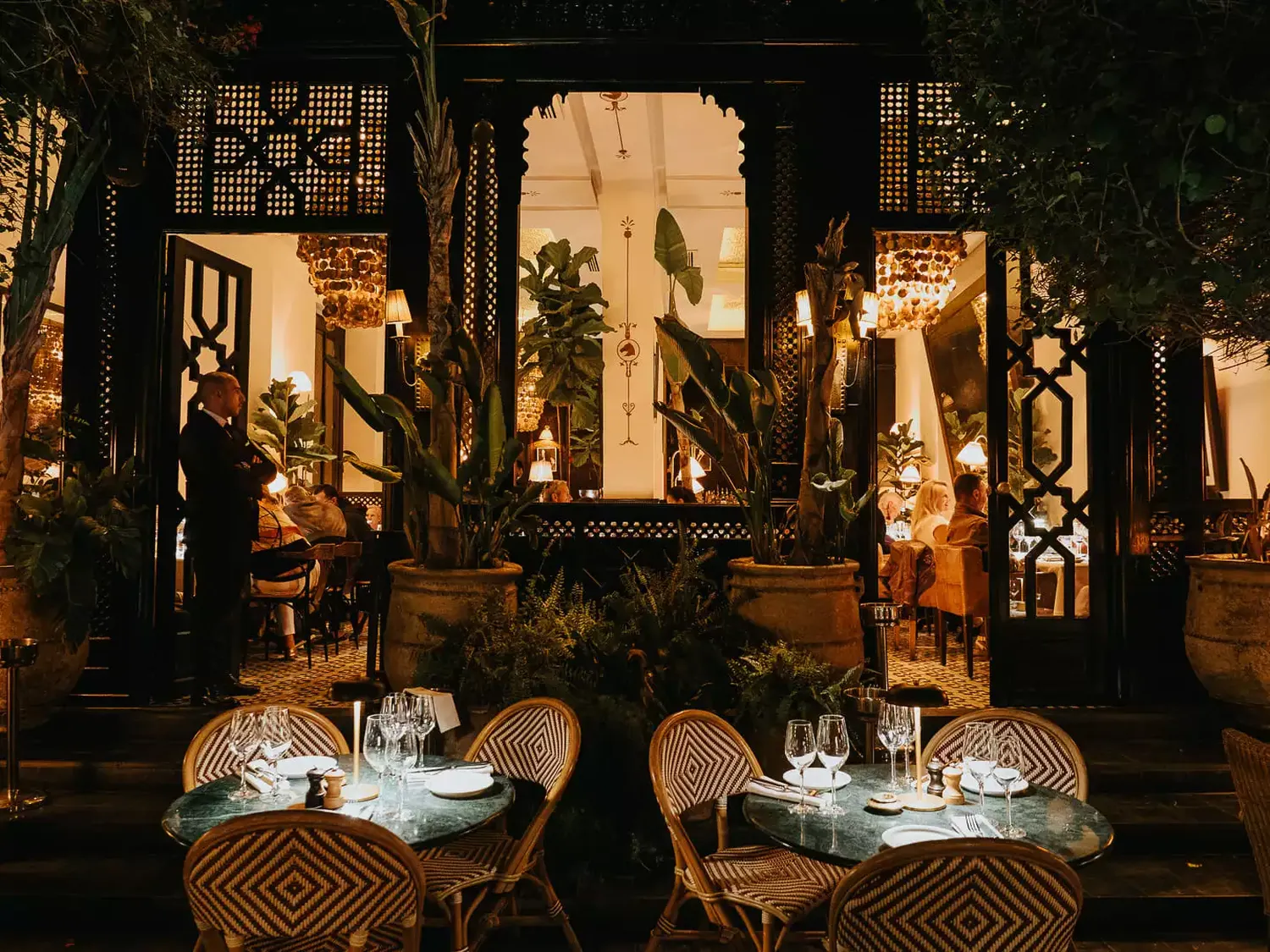 Le Palace restaurant Marrakesh